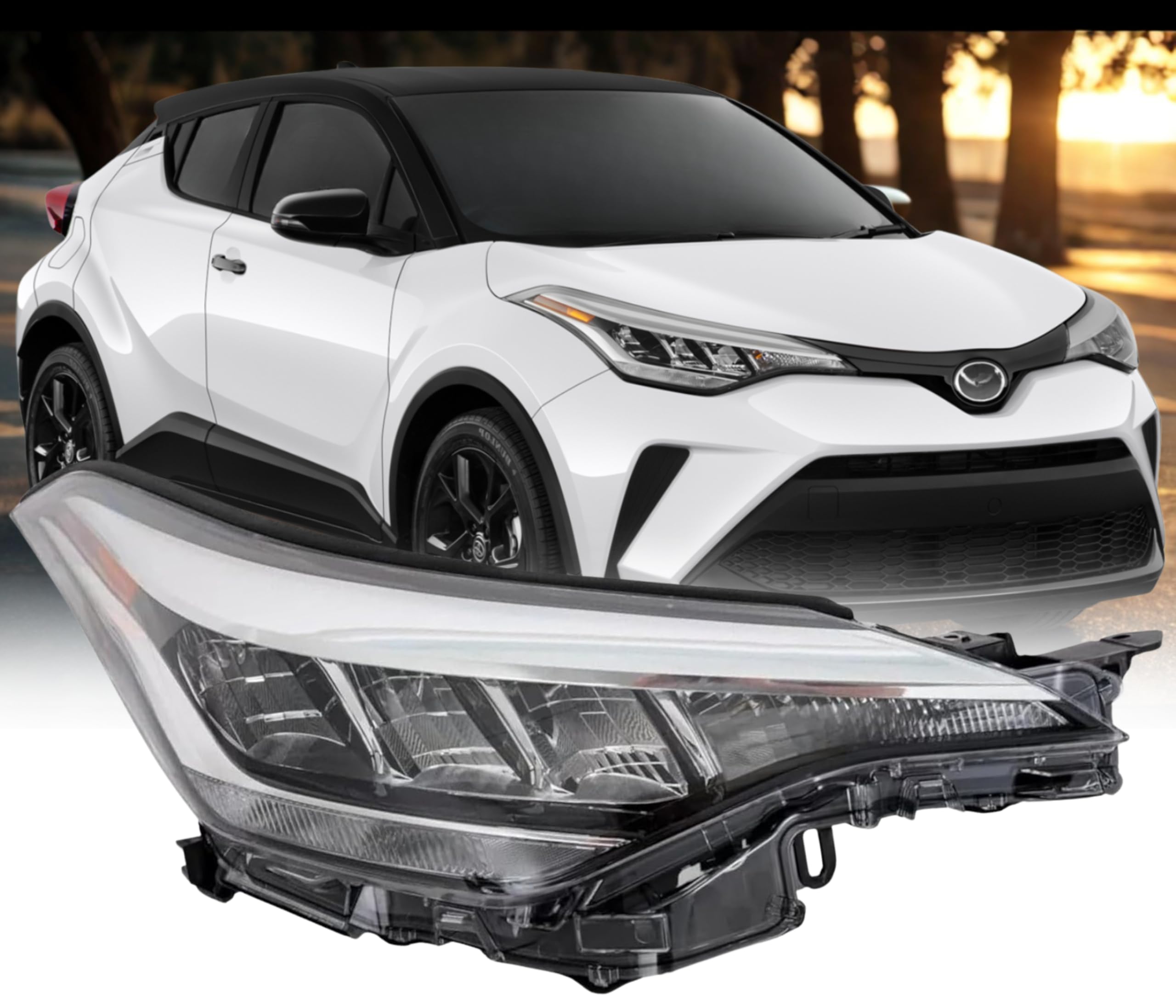 TOYOTA C-HR用アクセサリ一式 Amazon.com: Replacement For Toyota 2020 2021 2022 C-HR